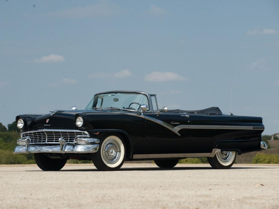  Ford Fairlane Sunliner Convertible 1956 года  (фото 42 из 42)